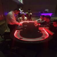 3 card poker casino table rental