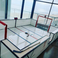 Introducing the ultimate crowd-pleaser for your next event: Human Air Hockey! Transform any gathering into an unforgettable experience with this exhilarating game that brings the classic arcade favorite to life.